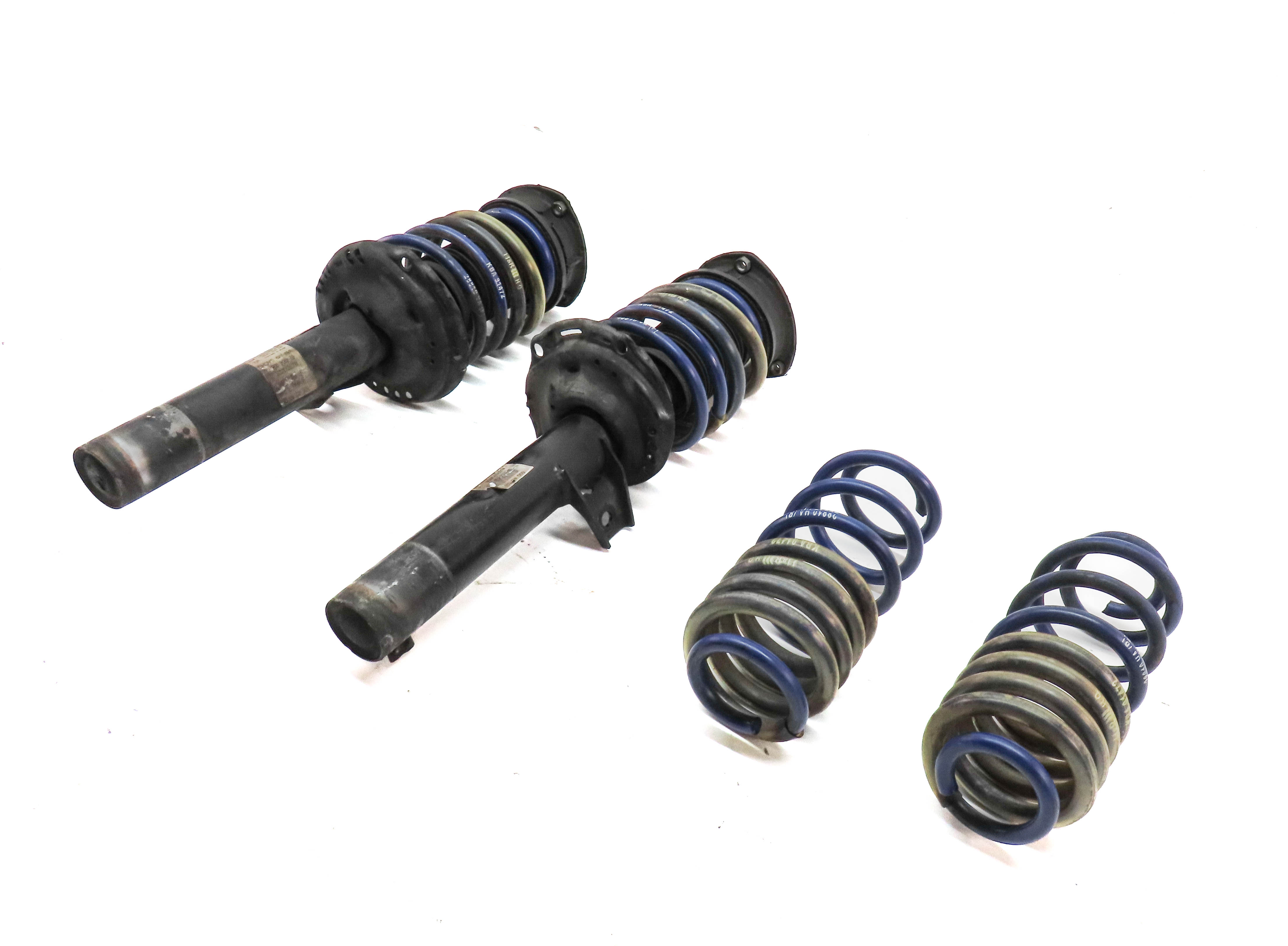 15 AUDI S3 8V AFTERMARKET H&R FRONT LOWERING SHOCK STRUTS & REAR COIL SPRING SET — exact item pictured